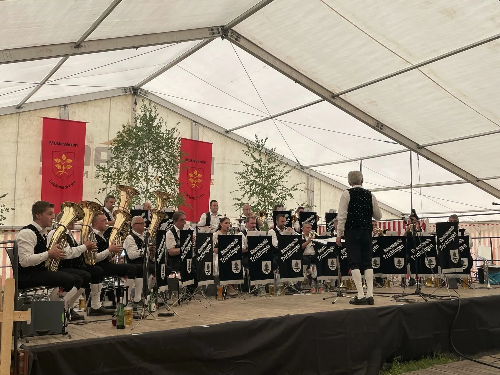 Hauptkapelle auf der Festbühne