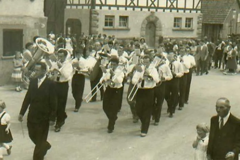 Der Musikverein 1953